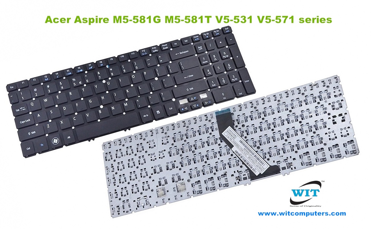 كيبورد لابتوب — Acer V5 / 571