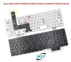 كيبورد لابتوب — asu G750J