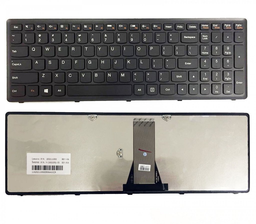 كيبورد لابتوب — Lenovo Z510+led