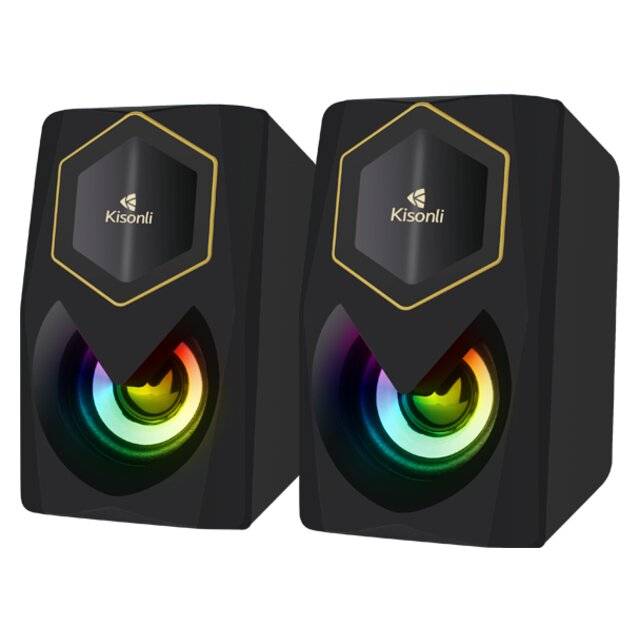 Kisonli L‑1020 Speaker (Black/Gold)