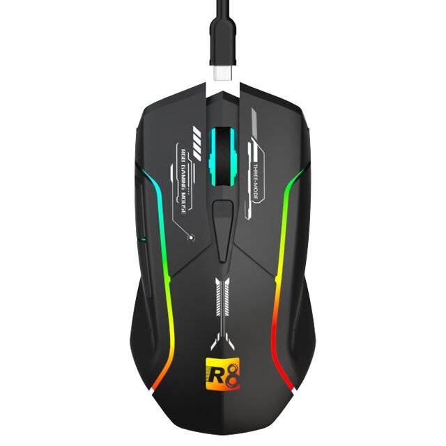 R8 G315 RGB Mouse 2.4G + BT (Black)