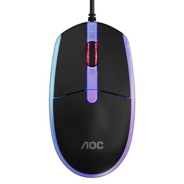 AOC GM150 Wired Mouse (Black)