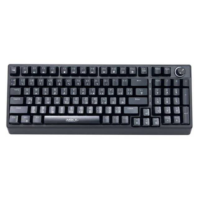 iMice GK‑150 Mechanical Keyboard AR-EN (Black)