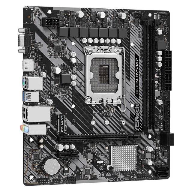 ASRock H610M‑HVS/M.2 Motherboard