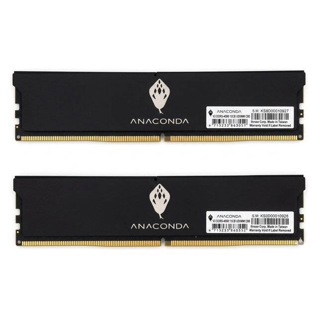 Anaconda 32GB (2×16GB) 6000MHz C38 DDR5 RAM