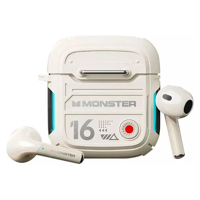 Monster XKT16 Wireless Headphones (Ivory)