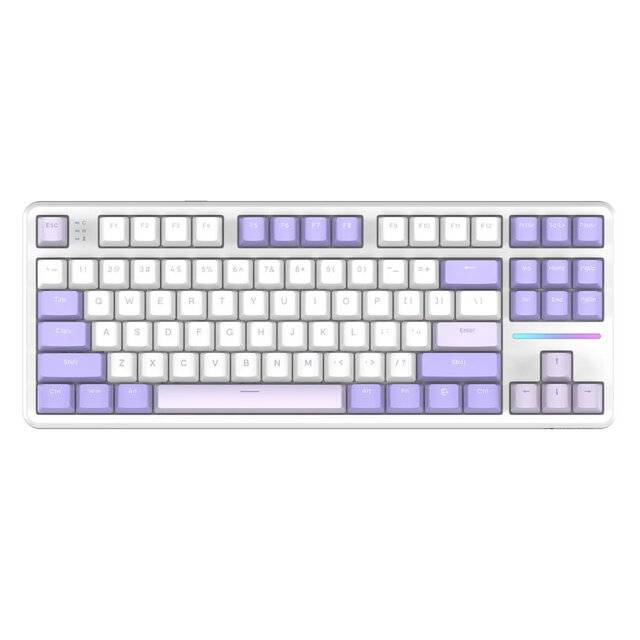 Attack Shark X87 [Tri-Mode] Keyboard (Twilight Purple)