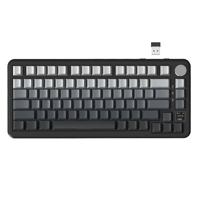 Attack Shark X85 Pro [Tri-Mode] Keyboard (Side Carved Moonlit)