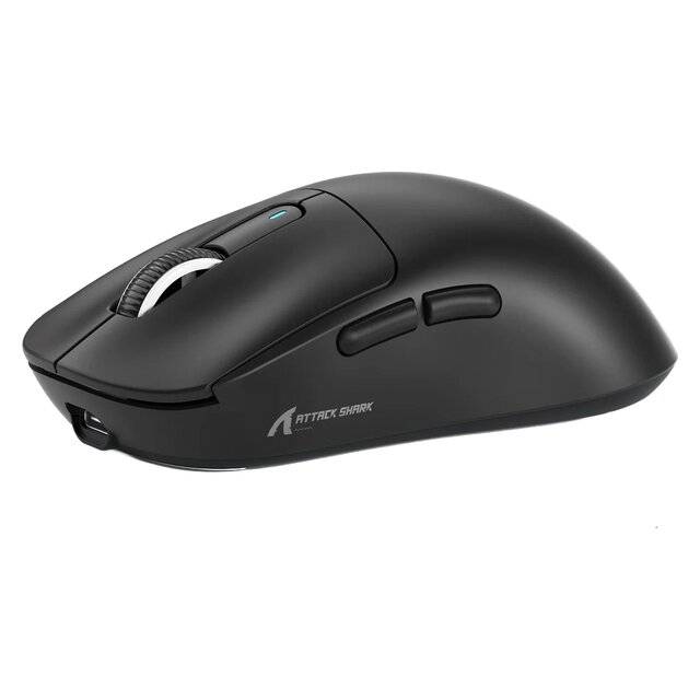 Attack Shark X3 Pro Wired‑2.4G‑BT Mouse (Black)