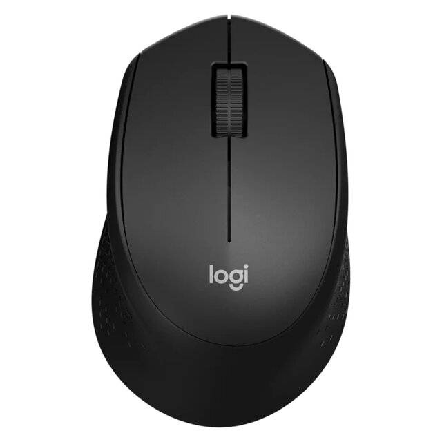 Logitech M330 Silent Plus 2.4G Mouse (Black)