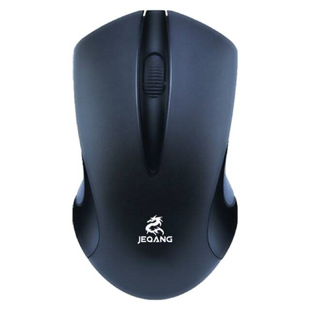 JEQANG JB‑212 BT+2.4GHz Mouse (Black)