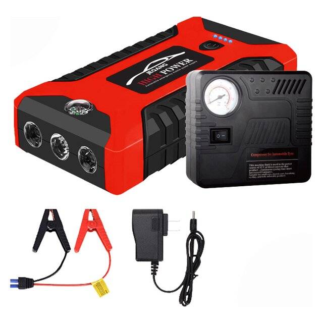 JEQANG JP‑S160 Multi‑Functional Emergency Power Supply for Starting Cars