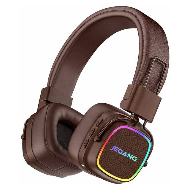 JEQANG JH‑615 BT Wireless Earphones (Brown)