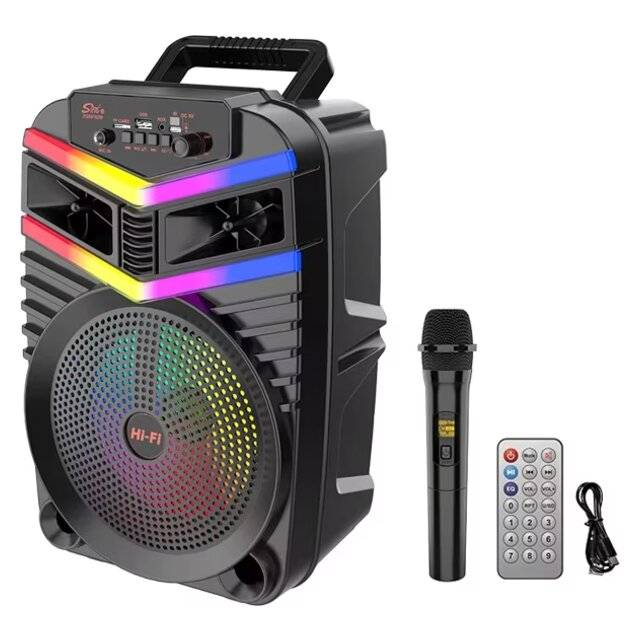 SING‑E ZQS 8182W BT+Mic (8") Multi Media Speaker