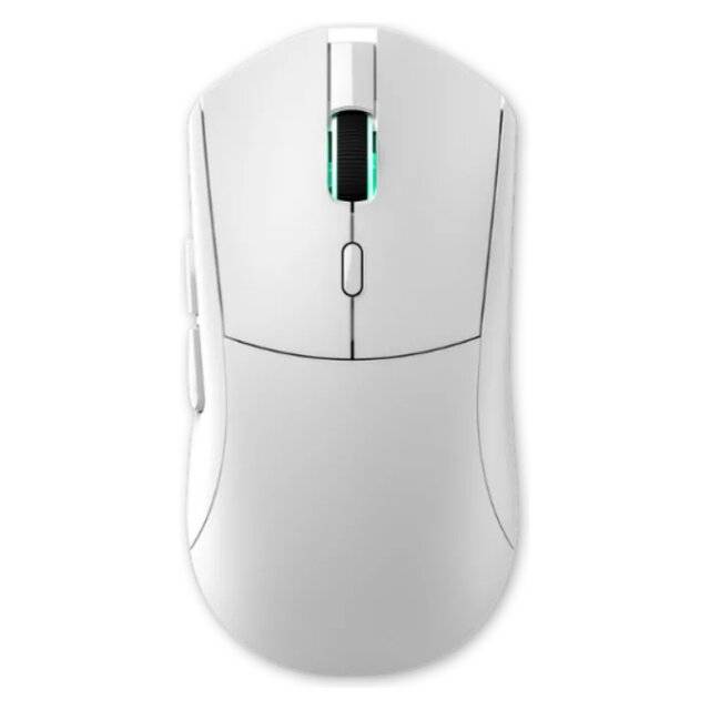 SMAILWOLF RS7 Wired+2.4G‑BT5.2 Mouse (White)