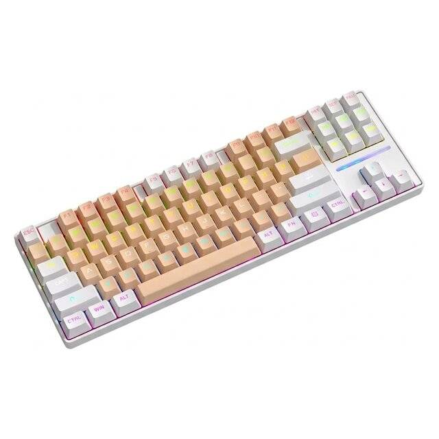 SMAILWOLF SK16 EN Mechanical Keyboard (Tea White 87K)