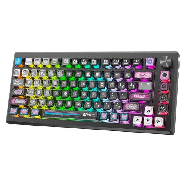 Redragon K732MC RGB Pro Uranus Pro 82‑Key 75% Mechanical Keyboard