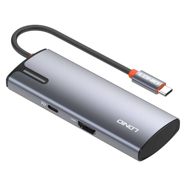 LDNIO DS‑15H 4K HD Type‑C Hub Adapter