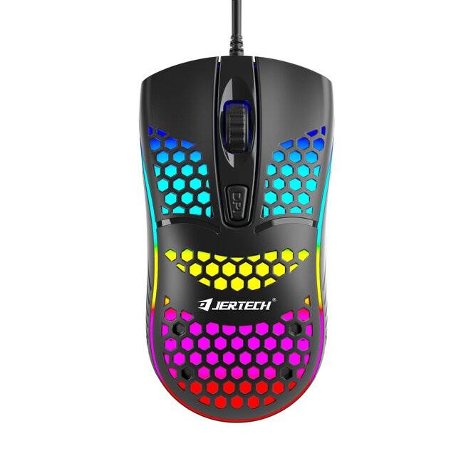 Jertech XP12 Wired Mouse (Black)