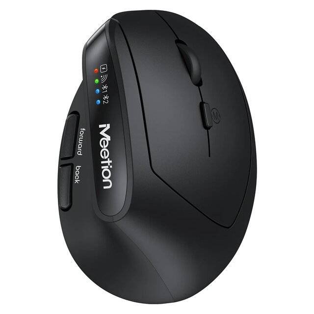 Meetion BTM008 Wireless Mouse 2.4G+BT (Black)