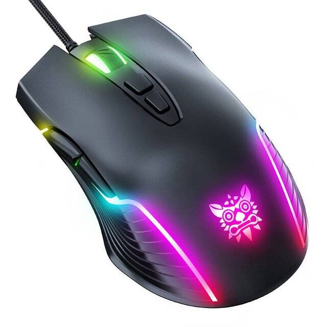 Onikuma CW905 RGB Wired Mouse (Black)