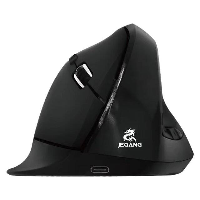 JEQANG JW‑583 Wireless Mouse BT‑2.4GHz (Black)
