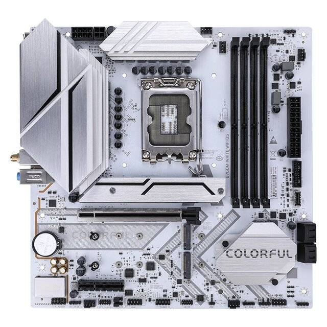 Colorful B760M‑White WiFi D5 Battle‑AX Motherboard