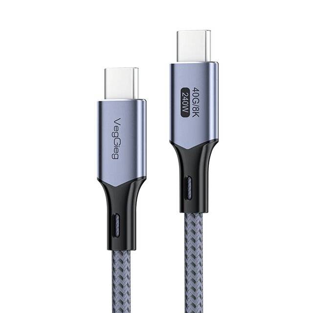 VegGieg V-U410 USB4 USB-C (2m) Cable 240W