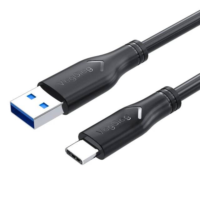 VegGieg V-U353 USB 3.2 A to USB-C (1m) Cable