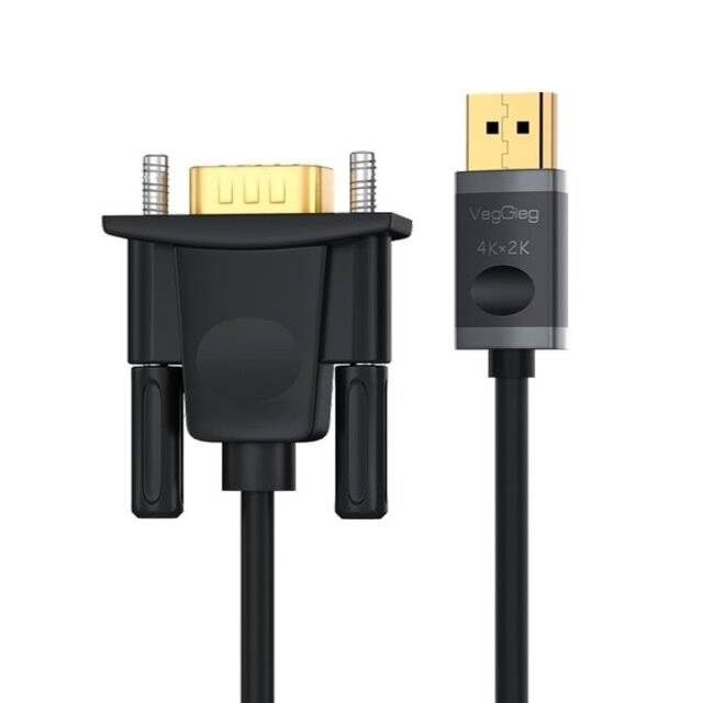VegGieg V‑Z606 DP to VGA Ultra Video (1.5m) Cable