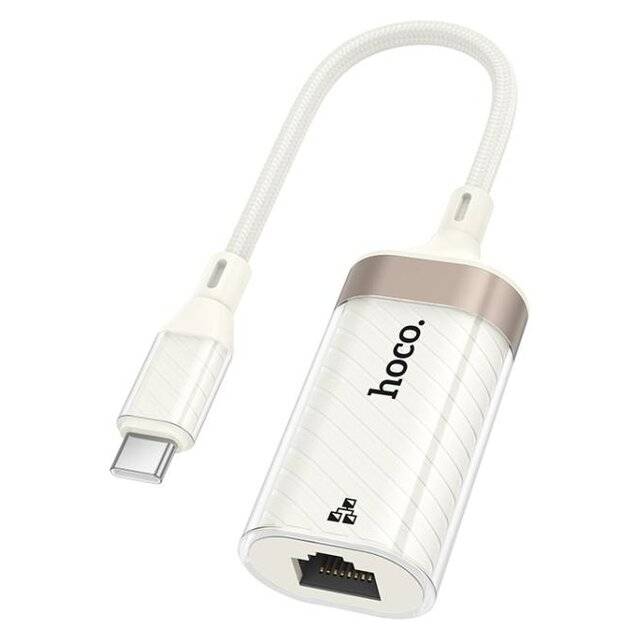 Hoco UA41B USB‑C to RJ45 OTG Ethernet Adapter