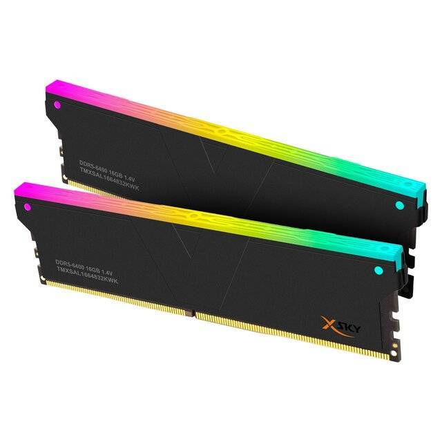 V‑Color DDR5 32GB (2×16GB) CL28 RGB EXPO AMD