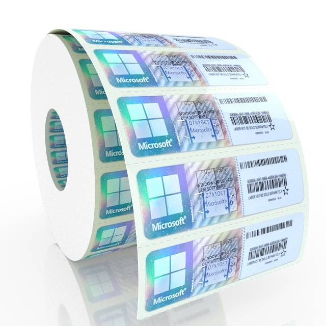 Microsoft Windows (10 & 11) Pro (Original) - Sticker