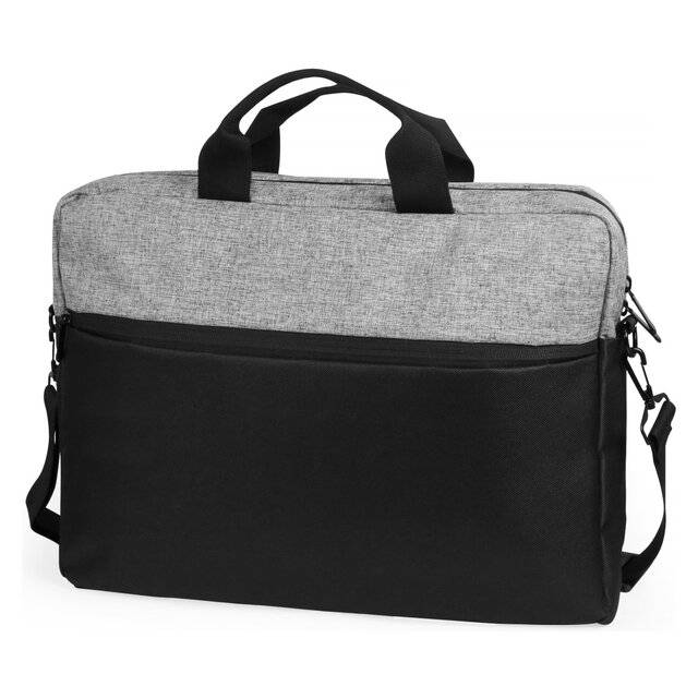 Two-Colors MIX Laptop Bag (Black)