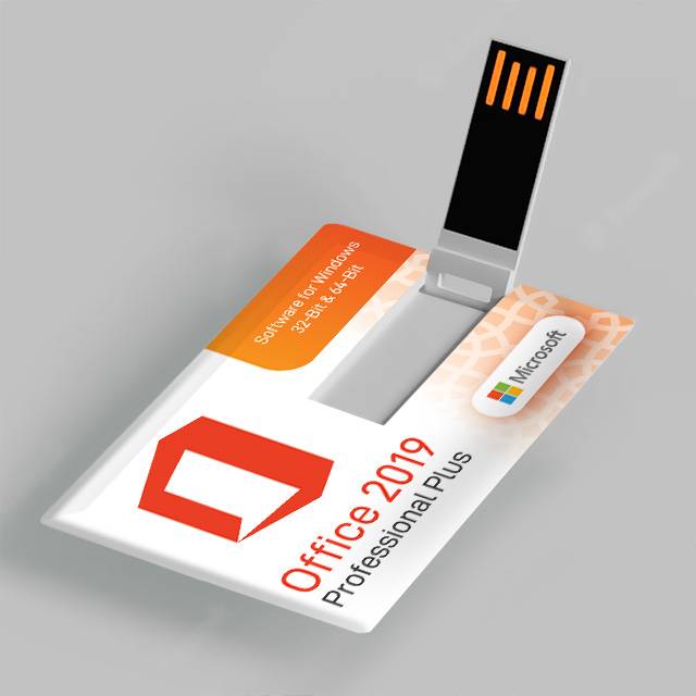 Microsoft Office Pro Plus 2019 (Original) / [USB Flash Drive]