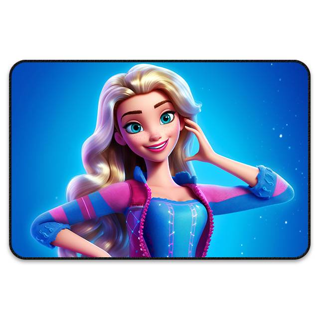 Mouse Pad (450mm x 300mm) : Barbie / 01
