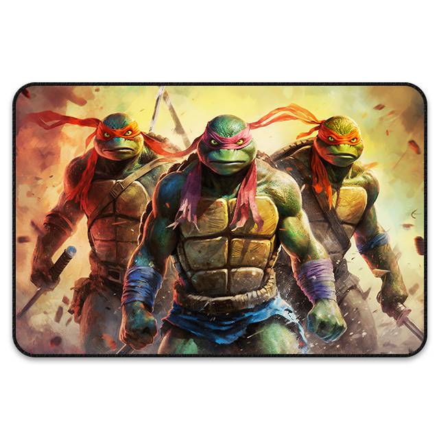 Mouse Pad (450mm x 300mm) : TMNT / 01