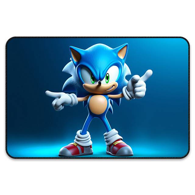 Mouse Pad (450mm x 300mm) : Sonic / 03