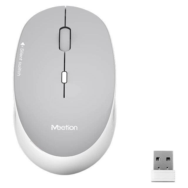 Meetion R570 Wireless Silent Mouse (Gray)