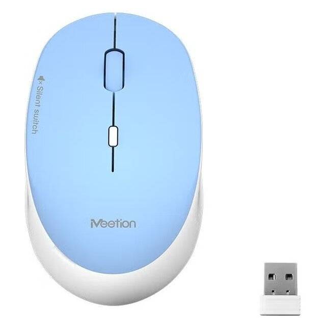 Meetion R570 Wireless Silent Mouse (Blue)