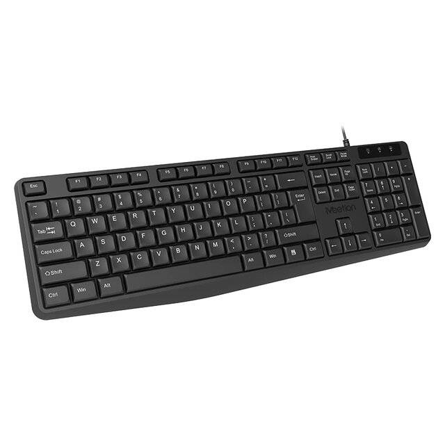Meetion K200 Keyboard [AR-EN] (Black)