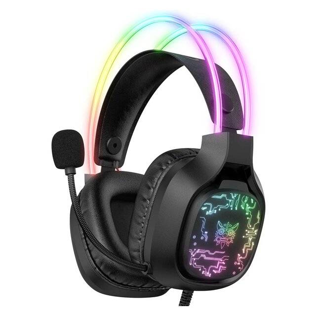 Onikuma X22 Headset [USB + 3.5mm] (Black)