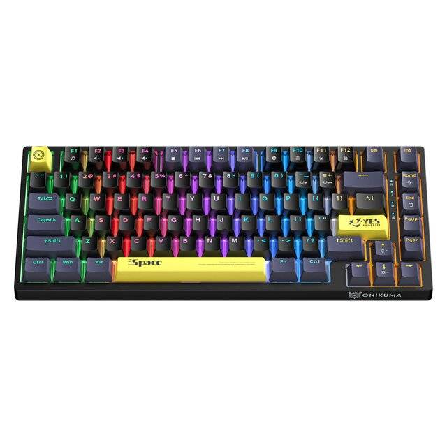Onikuma G52 RGB Mechanical [Brown Switch] Keyboard (Black)