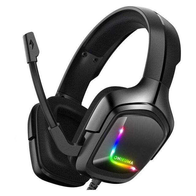 Onikuma K20 RGB Headset 3.5mm (Black)