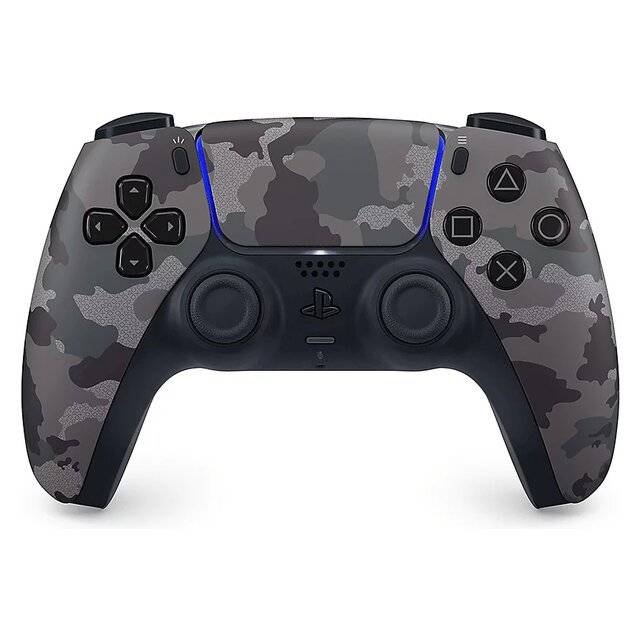 PS5 DualSense Wireless Controller (Grey Camouflage)