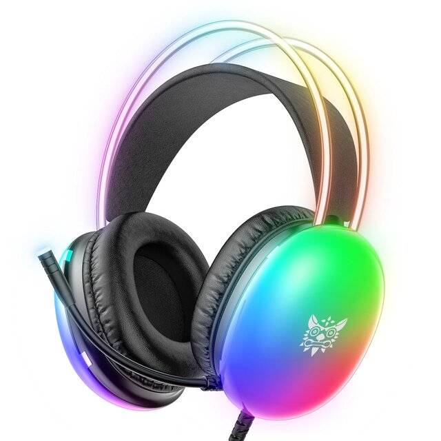 Onikuma X25 [USB + 3.5mm] RGB Headset (Black)
