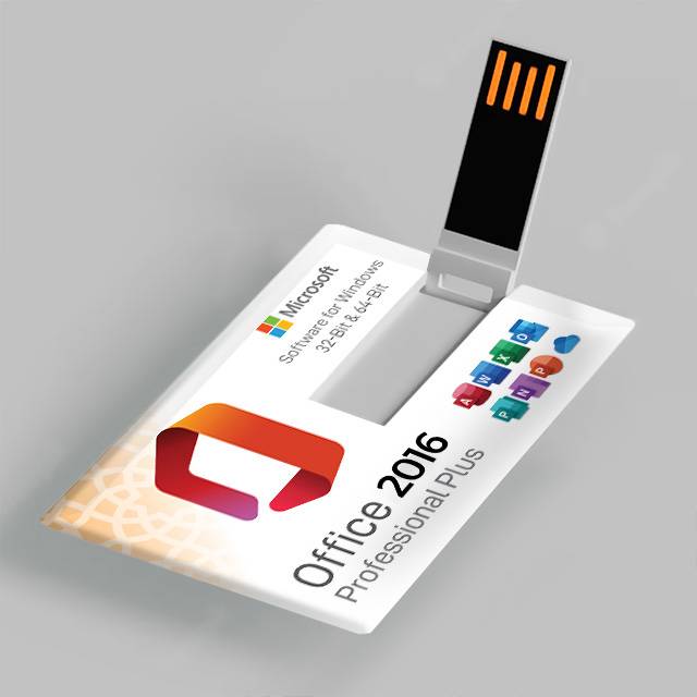 Microsoft Office Pro Plus 2016 (Original) / [USB Flash Drive]