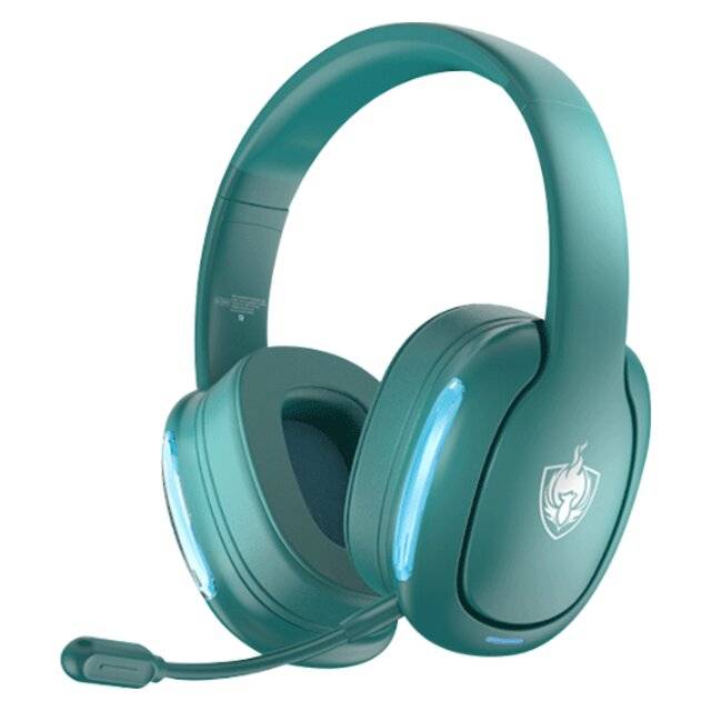 Phoinikas Q3S Wireless [2.4G] Headset (Cyan)