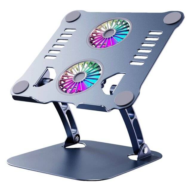 T619 V4.0 Laptop Cooling Stand (Dark Grey)