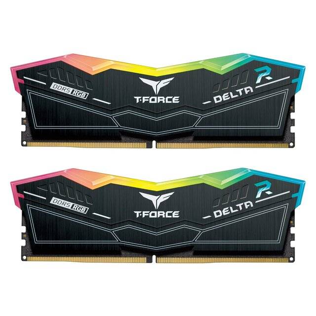 T-Force 16GB CL-38  (2 x 8) DDR5 6000MHz RAM (Black)
